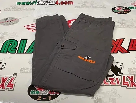 Pantalone Rialzi 4x4 Grigio