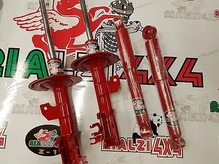 Kit completo ammortizzatori rialzati 2 cm panda 4x4/cross seconda serie 169