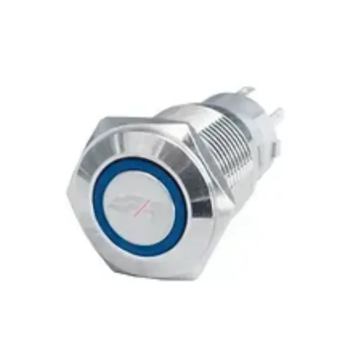 Pulsante on/off – Led blu
