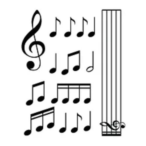 Adesivo chiave di violino
