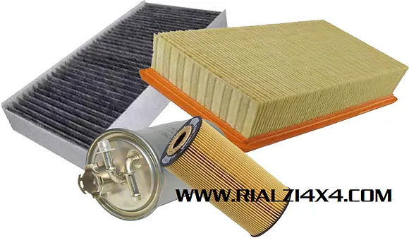 Kit tagliando 3 filtri fiat panda 1.2 4x4 44kw 60 cv
