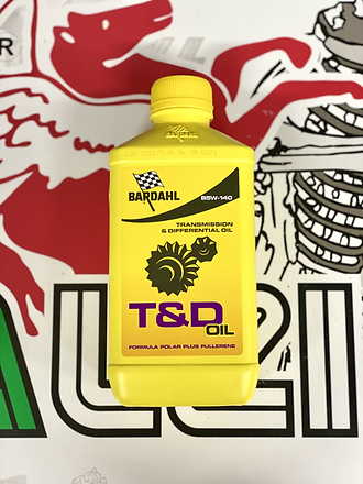 Olio Bardahl trasmissione e differenziale 85W-140