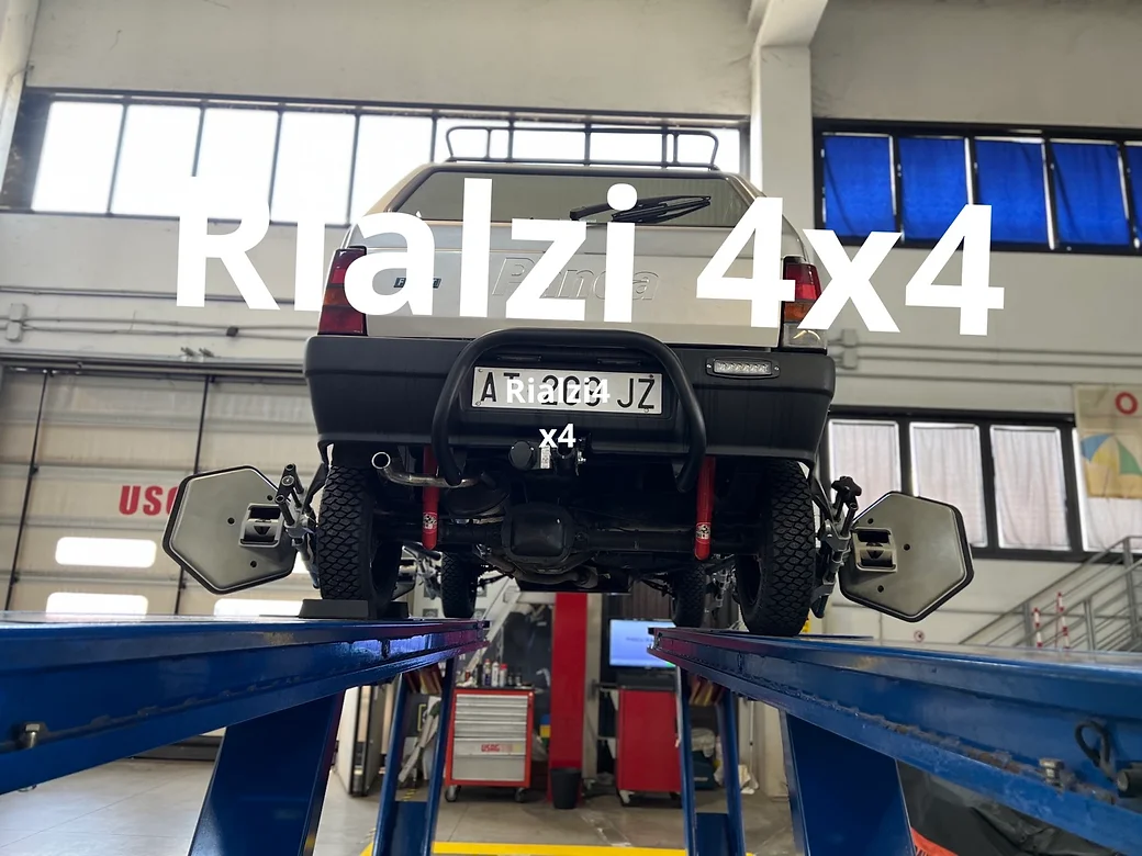 Bull bar mini max posteriore panda 4x4 e 2wd - immagine 2