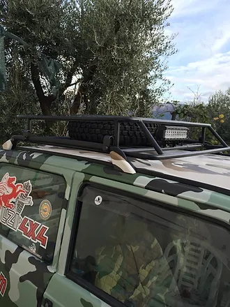 Portapacchi panda 4x4/2wd prima serie Modello 2