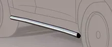 Protezione sottoporta inox Suzuki Jimny 98-05 Ø 63mm