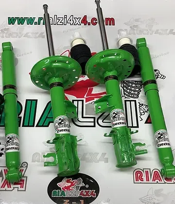 Kit ammortizzatori maggiorati panda 4x4/2wd ultima serie da 2013