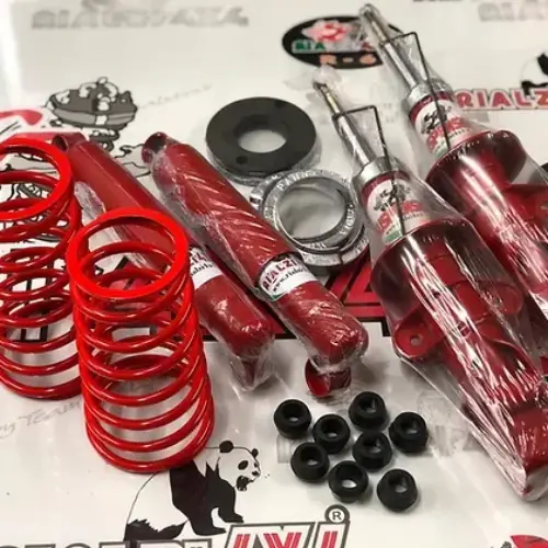Kit completo ammortizzatori da carico +4 cm panda 2wd prima serie da 1980 a 2003