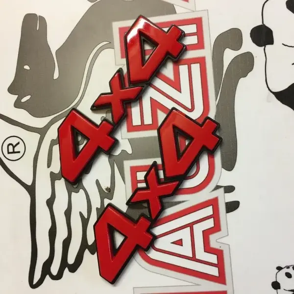 Scritte 4x4
