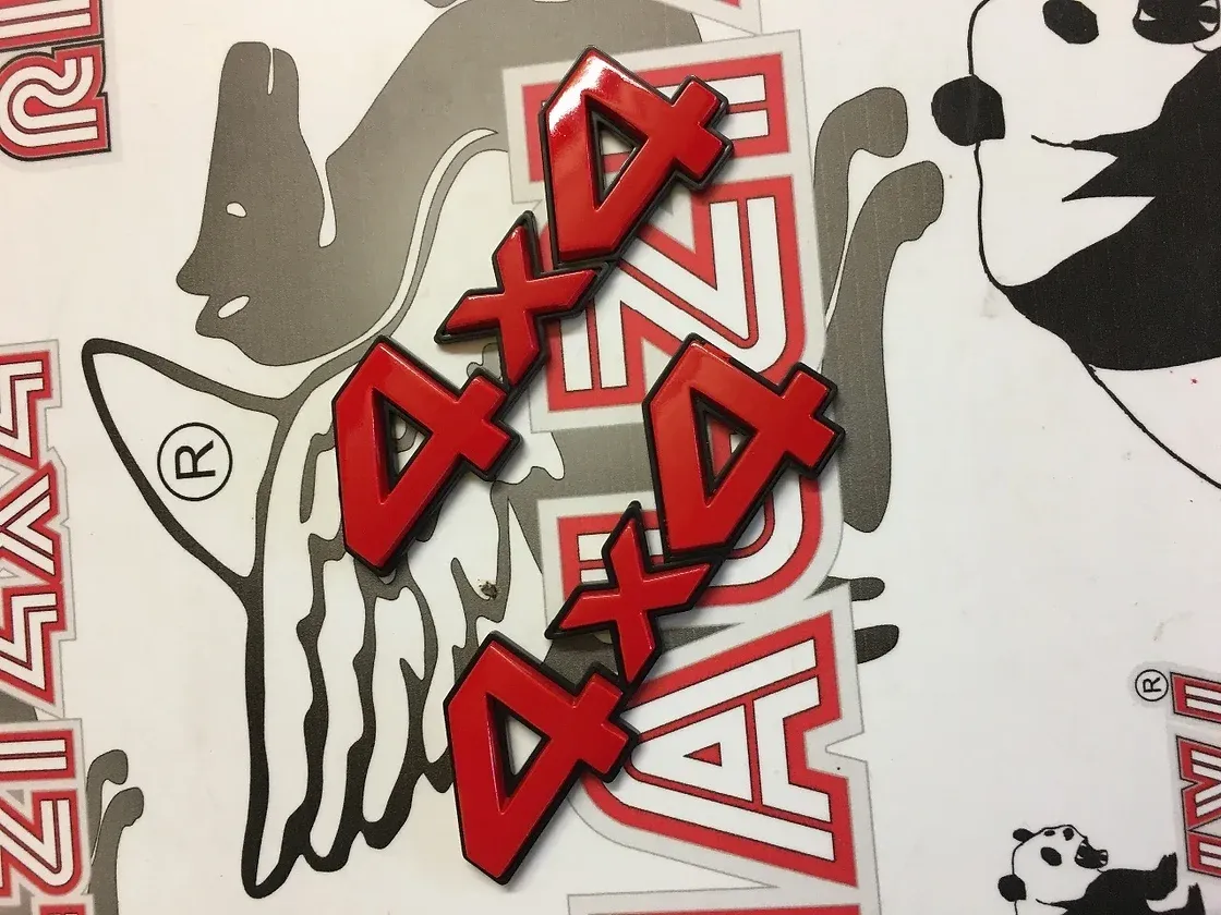 Scritte 4x4