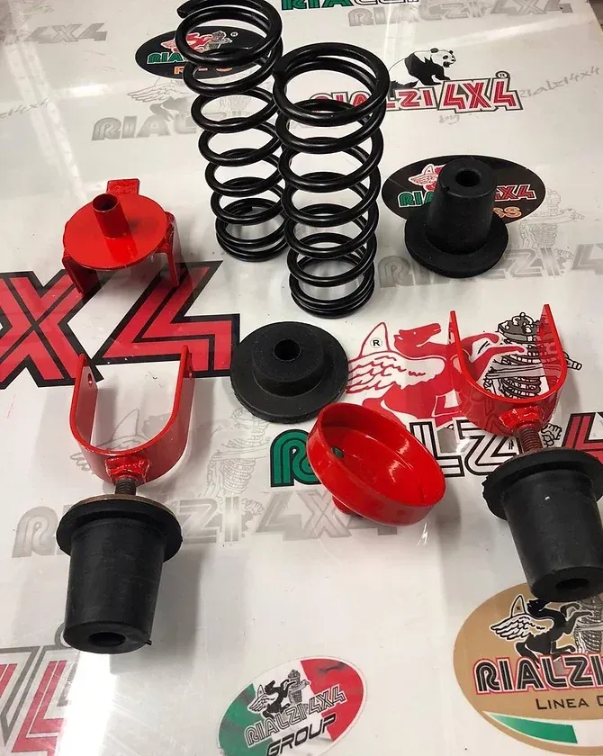 Kit ammortizzatori posteriori regolabili panda 4x4 prima serie LINEA R-40 EVO - immagine 2