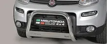 Bull bar inox omologato panda 4x4/2wd ultima serie Ø 63mm
