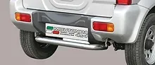 Protezione posteriore inox Suzuki Jimny 06-12 Ø 63mm