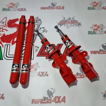 Kit completo ammortizzatori da 3 cm panda 4x4 prima serie da 1980 a 2003 / A MOLLA - immagine 2