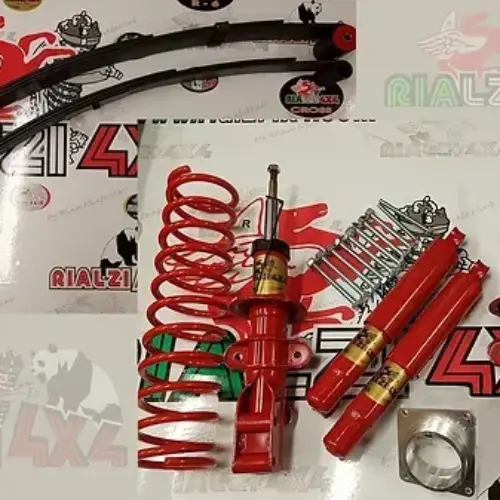 Kit completo + balestre panda 4×4 prima serie da 1980 a 2003 altezza 3 cm
