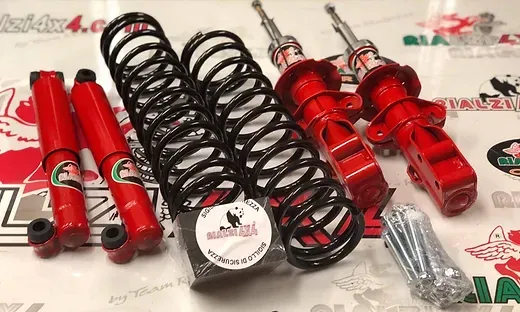 Kit completo ammortizzatori da 2 cm panda 4x4/2wd prima serie da 1980 a 2003 / A MOLLA - immagine 2