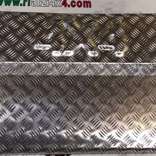 Protezione motore panda 4×4 5 mm MANDORLATO CON INCISIONE