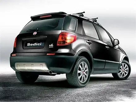 Coppia ammortizzatori anteriori rialzati 25mm Fiat Sedici 1.9 MJT 2006