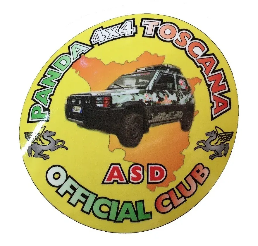Adesivo club A.S.D panda - immagine 2