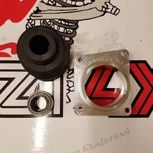 Flangia modificata lato sx per panda 2wd prima serie da 1980 a 2003 / per kit rialzo