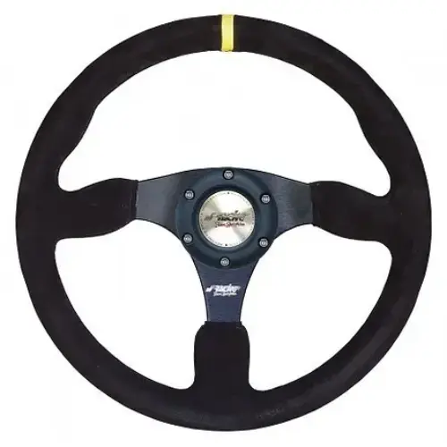 Volante universale in camoscio