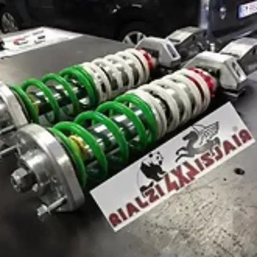 Kit ammortizzatori anteriori regolabili panda 4×4 prima serie LINEA R-40 EVO