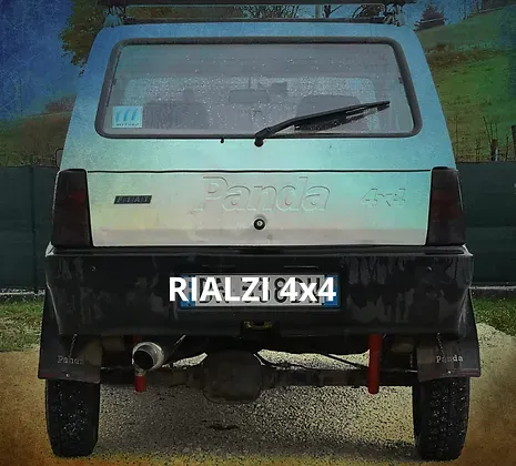 Scarico posteriore finale panda 4x4 uso off road - immagine 2