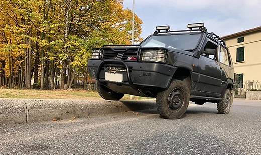 Bull bar mini max anteriore panda 4x4 e 2wd